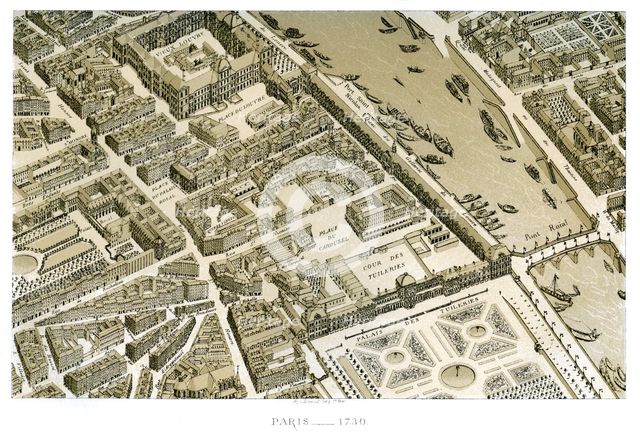 Paris, France, c1730. Artist: Unknown