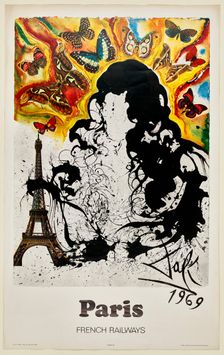 Paris French Railways poster, 1969 (1970). Creator: Unknown