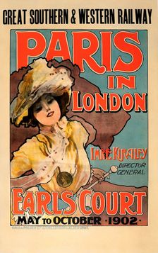 Paris in London. Great Southern and Western Railway, 1902