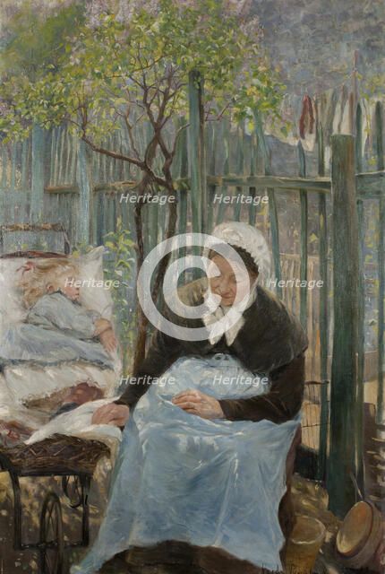 Paris in the Spring, 1892. Creator: Gerda Roosval-Kallstenius.