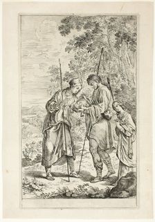 Paris is Recovered by the Sheperds, n.d. Creator: Jean Lemaire