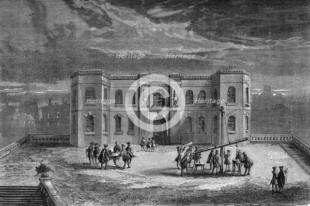 Paris Observatory in the time of Louis XIV, 17th century (1870). Creator: Unknown.