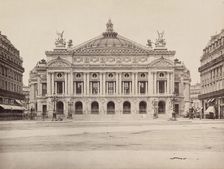 Paris Opera House, between 1822 and 1898. Creator: Francis Frith