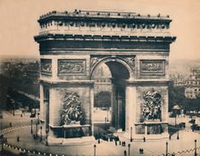 Paris. - L'Arc De Triomphe. - LL, c1910. Creator: Unknown