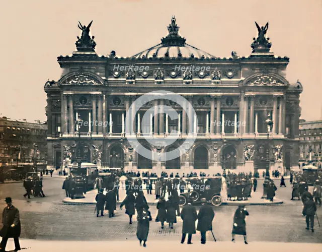 'Paris. - L'Opéra. - LL, c1910. Creator: Unknown.