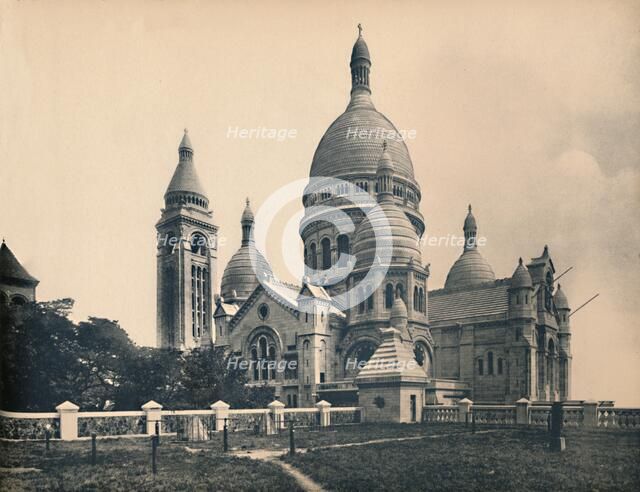 'Paris. -  La Basilique Du Sacré - Coeur, c1910. Creator: Unknown.