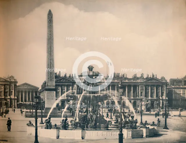 'Paris. - La Place De La Concorde. - LL, c1910. Creator: Unknown.
