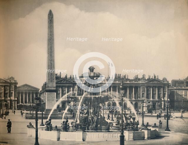 'Paris. - La Place De La Concorde. - LL, c1910. Creator: Unknown.