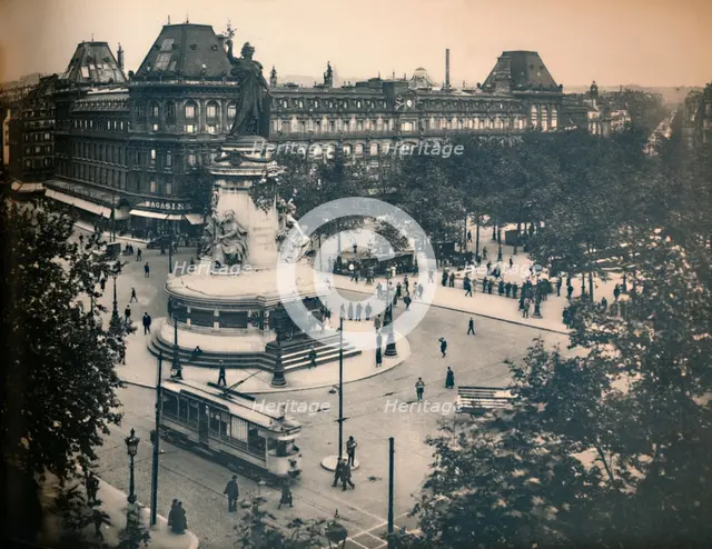 'Paris. - La Place De La République. - LL, c1910. Creator: Unknown.
