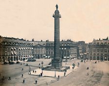 Paris. - La Place Vendome. - LL, c1910. Creator: Unknown