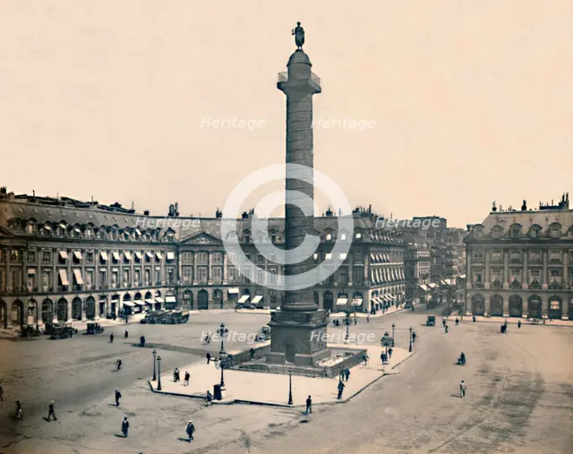 'Paris. - La Place Vendome. - LL, c1910. Creator: Unknown.