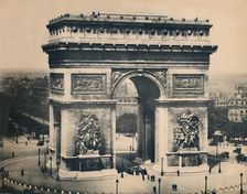 Paris. - L'Arc De Triomphe. - LL, c1910. Creator: Unknown