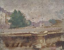 Paris, le pont Neuf, between 1863 and 1932. Creator: Jules Ernest Renoux