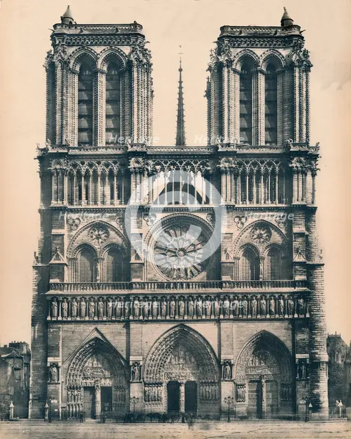 'Paris. - Notre-Dame. - LL, c1910. Creator: Unknown.