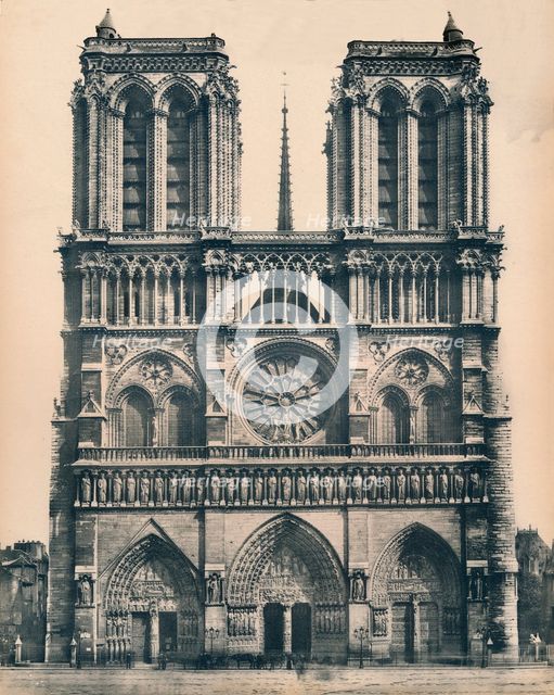 'Paris. - Notre-Dame. - LL, c1910. Creator: Unknown.