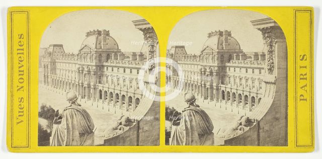 Paris, Nouveau Louvre, c. 1874. Creator: Unknown.