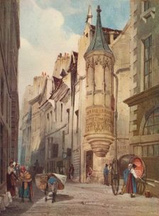 Paris Street Scene The House of Admiral Coligny 1831, (1923). Artist: Thomas Shotter Boys