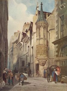 Paris Street Scene The House of Admiral Coligny 1831, (1923). Artist: Thomas Shotter Boys
