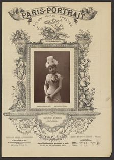 Paris Portrait: Noemie Vernon, 1879. Creator: Charles