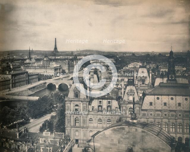 'Paris. - Panorama Des Huit Ponts. - LL, c1910. Creator: Unknown.