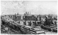 Paris Pris du Louvre c1850-1895 (1924). Artist: Maxime Lalanne