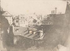 [Paris Rooftops], 1841. Creator: Hippolyte Fizeau