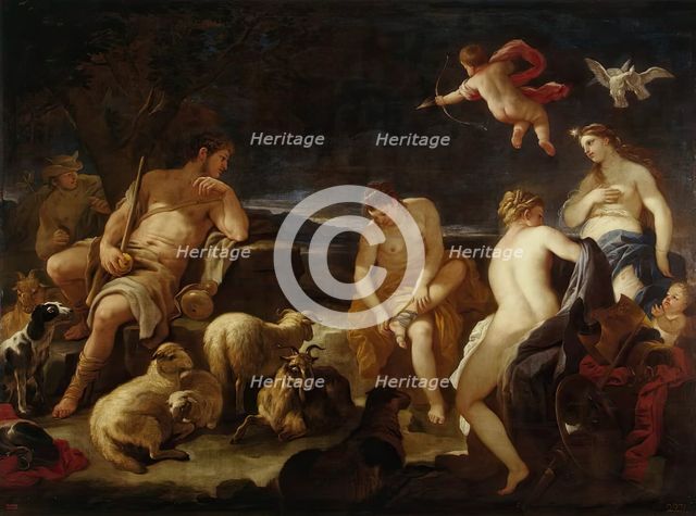 Paris's Judgement, 1681. Creator: Luca Giordano.