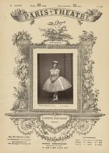 Paris Theatre: Leontine Beaugrand, 1875. Creator: Alphonse J. Liébert