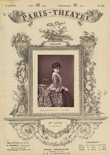 Paris Theatre: Mlle. Linda, 1875. Creator: Alphonse J. Liébert