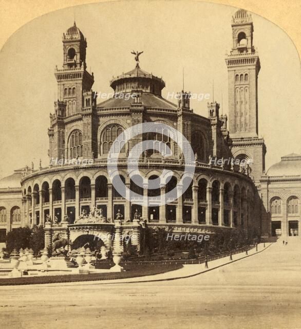'Paris, Trocadero Palace', c1900.  Creator: Unknown.