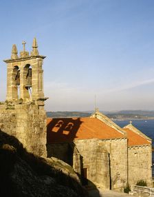 Parish Church of Santa Maria, Muxia, La Coruña province, Galicia, Spain, 14th century, (2001). Creator: LTL
