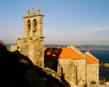 Parish Church of Santa Maria, Muxia, La Coruña province, Galicia, Spain, 14th century, (2001). Creator: LTL