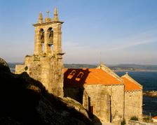 Parish Church of Santa Maria, Muxia, La Coruña province, Galicia, Spain, 14th century, (2001). Creator: LTL