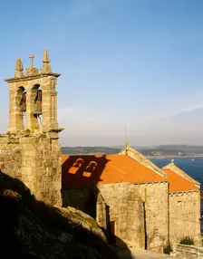 Parish Church of Santa Maria, Muxia, La Coruña province, Galicia, Spain, 14th century, (2001). Creator: LTL