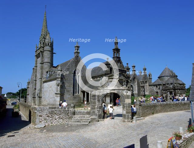 Parish close, Guimiliau, Brittany, France.