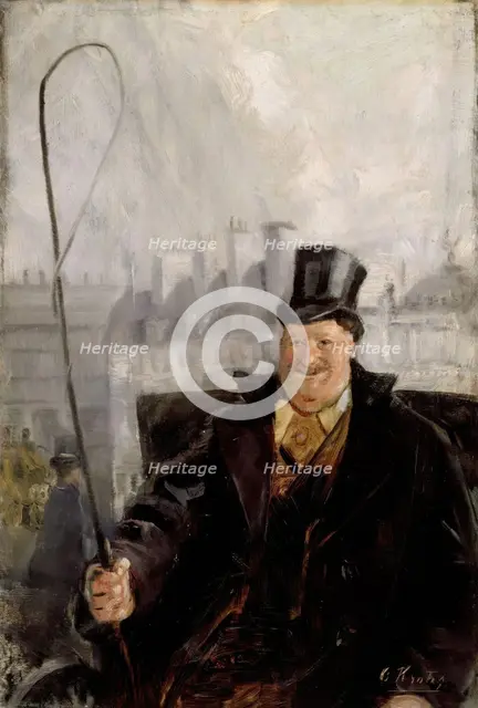 Parisian Coachman, 1898. Creator: Christian Krohg.