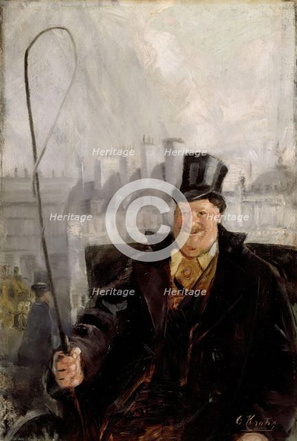 Parisian Coachman, 1898. Creator: Christian Krohg.