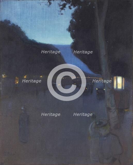 Parisian Boulevard, 1898-1901. Creator: Pichot, Ramon (1871-1925).