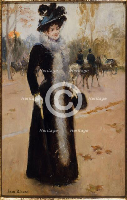 Parisian in the Bois, c1890. Creator: Unknown.