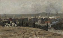 Parisian View, 1879. Creator: Frits Thaulow