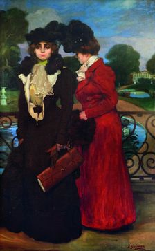 Parisians (In Saint-Cloud), 1900. Creator: Zuloaga y Zabaleto, Ignacio (1870-1945)