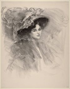 Parisienne, first half of the 20th century. Creator: Albert de Belleroche