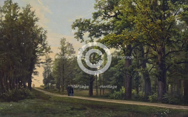Park, 1878. Creator: Pyotr Soldatkin.