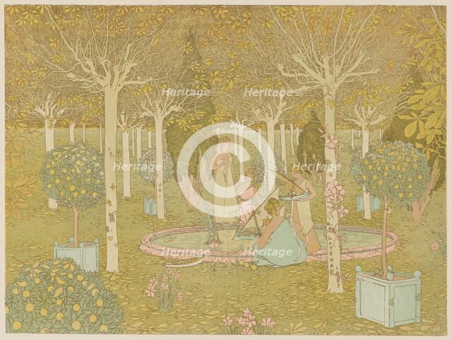 Park, 1897. Creator: Latenay, Gaston de (1859-1943).