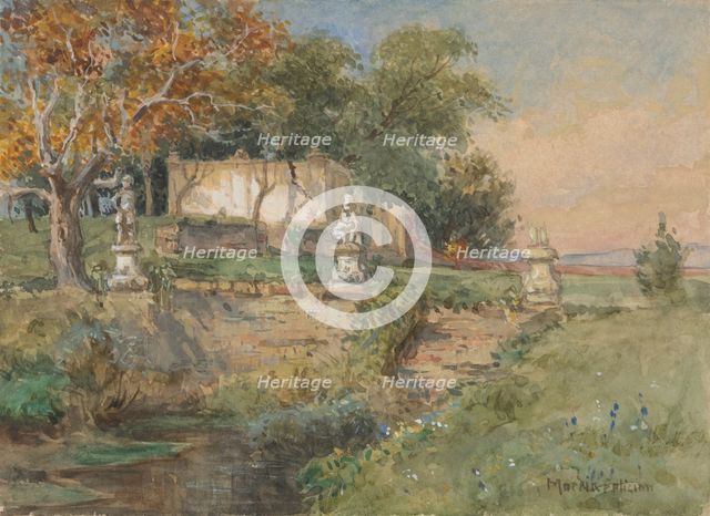 Park, 1900-1910. Creator: Felicián Moczik.