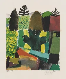 Park, 1914. Creator: Klee, Paul (1879-1940)