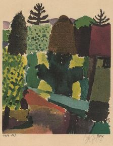 Park, 1920. Creator: Paul Klee