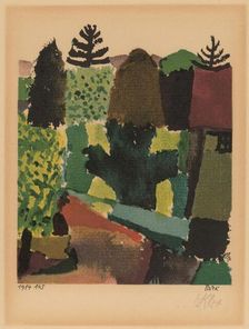 Park, 1920. Creator: Paul Klee