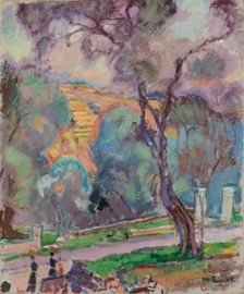 Park View from San Remo, 1913. Creator: Magnus Enckell
