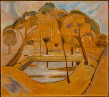 Park View in Domburg, 1911-1912. Creator: Heemskerck, Jacoba van (1876-1923)